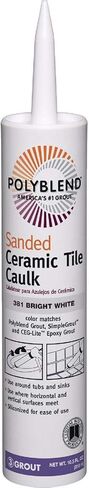 Polyblend PC38110S Bright White Tile Caulk, 10.5 Ounce in Saudi Arabia