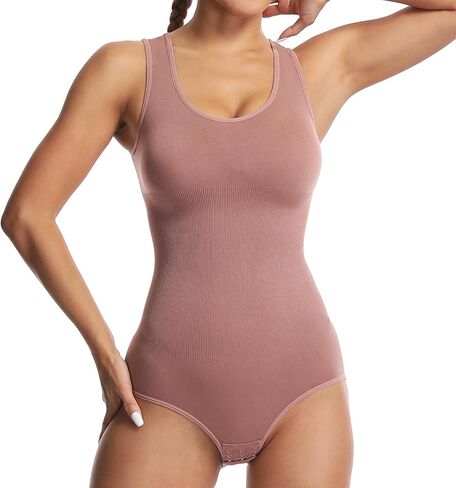 Women's Bodysuits for Women Tummy Control - Shapewear Bodysuit, Seamless & Slimming，Women Bodysuit in Saudi Arabia