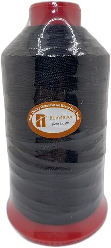 UV Resistant Bonded Polyester Sewing Thread for Upholstery, Outdoor, Marine 8 oz (Tex 90, White) in Saudi Arabia