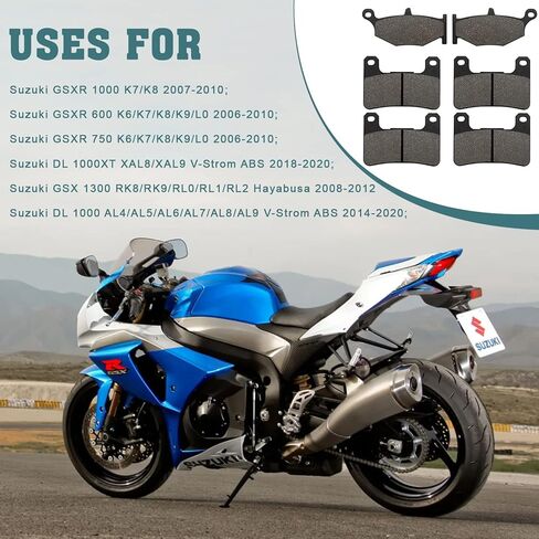 الفرامل منصات لسوزوكي GSXR 750 GSXR 600 2006-2010 GSXR 1000 2007-2010 GSX 1300 R هايابوسا 2008-2012 فولت-ستروم DL1000 ABS 2014-2020 in Kuwait