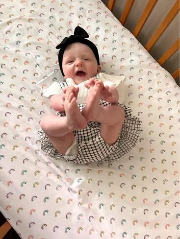 Infant Baby Girls Summer Clothes Playsuits Ruffled Bodysuit+Headband Fly Sleeve Romper Jumpsuit Outfits in Kuwait