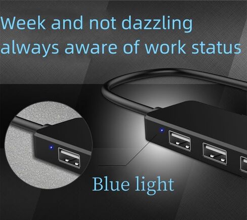 موزع USB، محول USB بـ 4 منافذ، موزع USB نحيف للغاية، محول USB موسع متعدد منافذ USB للكمبيوتر الشخصي، الكمبيوتر المحمول، سطح المكتب، الكمبيوتر المحمول، MacBook، Netbook، MAC، Wii in Kuwait