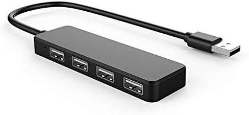 موزع USB، محول USB بـ 4 منافذ، موزع USB نحيف للغاية، محول USB موسع متعدد منافذ USB للكمبيوتر الشخصي، الكمبيوتر المحمول، سطح المكتب، الكمبيوتر المحمول، MacBook، Netbook، MAC، Wii in Kuwait