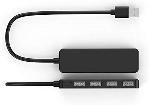 موزع USB، محول USB بـ 4 منافذ، موزع USB نحيف للغاية، محول USB موسع متعدد منافذ USB للكمبيوتر الشخصي، الكمبيوتر المحمول، سطح المكتب، الكمبيوتر المحمول، MacBook، Netbook، MAC، Wii in Kuwait