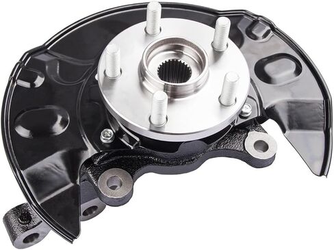 698-389 Steering Knuckle & Wheel Hub Bearing Assembly for 2003 2004 2005 2006 2007 2008 Toyota Corolla L4 1.8L Sedan, Front Driver/Left Side, LK029 in Saudi Arabia
