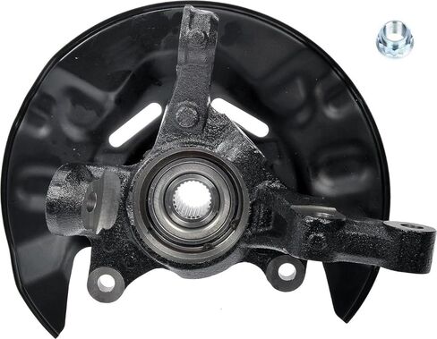 698-389 Steering Knuckle & Wheel Hub Bearing Assembly for 2003 2004 2005 2006 2007 2008 Toyota Corolla L4 1.8L Sedan, Front Driver/Left Side, LK029 in Saudi Arabia