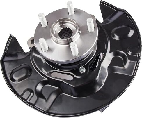 698-389 Steering Knuckle & Wheel Hub Bearing Assembly for 2003 2004 2005 2006 2007 2008 Toyota Corolla L4 1.8L Sedan, Front Driver/Left Side, LK029 in Saudi Arabia