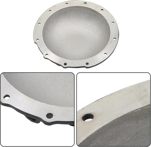 GENRICS 1 Set of Rear Differential Cover with Gasket & Drain Plug Replacement for Model 20 12-Bolt in Saudi Arabia