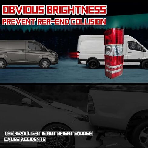 ضوء خلفي عالي التحمل متوافق مع سيارة مرسيدس بنز سبرينتر 2007-2018 (جانب السائق) in Kuwait