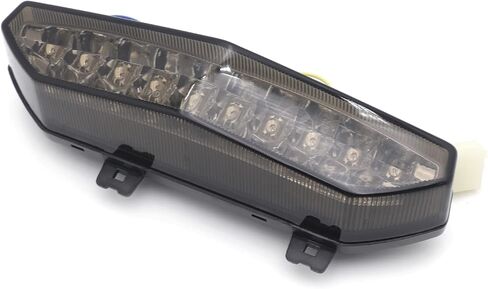 HTTMT MT124-SK Led Tail Brake Light Turn Signals Compatible with Kawasaki Ninja Zx 6R 2007 2008 Smoke in Saudi Arabia