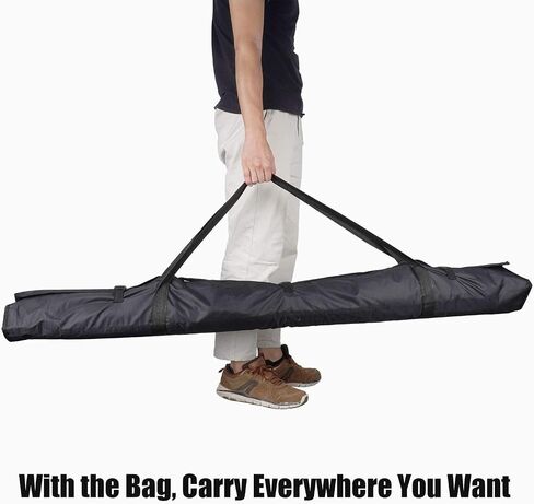 EACHSHOT C Stand Metal w/Bag Wheel Sandbag Clip Max 10.8ft/330cm with 106cm Holding Arm 2 Pieces Grip Head for Godox AD400 Pro AD600 Pro AD600BM Aputure 120D 300D II for Photography Studio in Saudi Arabia