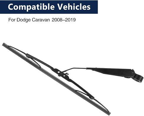 X AUTOHAUX Rear Windshield Wiper Blade Arm Set 405mm 16 Inch for Dodge Grand Caravan 2008-2010 for Chrysler Town & Country 2008-2010 in Saudi Arabia