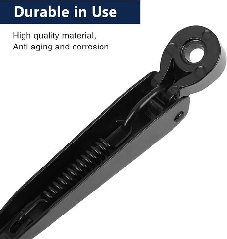X AUTOHAUX Rear Windshield Wiper Blade Arm Set 405mm 16 Inch for Dodge Grand Caravan 2008-2010 for Chrysler Town & Country 2008-2010 in Saudi Arabia
