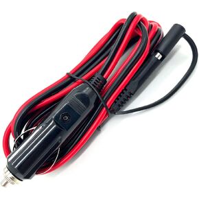Cigarette Lighter SAE Battery Extension Cable - 12v Cigarette Lighter Plug to SAE Quick Release Extension Battery Charging Power Cord Trickle Charger for Sprayer with Sae Reverse Polarity Adapter