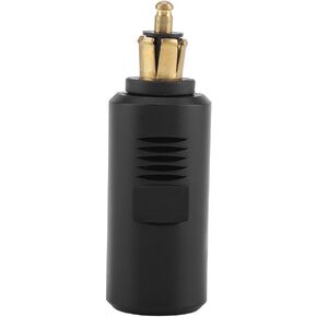 Motorcycle Cigarette Lighter Adapter,Yctze 12V Motorcycle European Cigarette Lighter Plug Adapter Replacement for DIN Socket din hella plug,din to cigarette lighter,conector din 12v,prise allume cigar