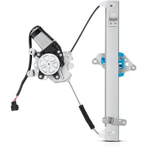 A-Premium Power Window Regulator with Motor Compatible with Mitsubishi Outlander 2003-2006 Rear Passenger Side