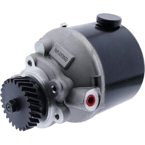Power Steering Pump 82858430 E6NN3K514PA Compatible with Ford New Holland 234 2610 3610 4610 5610 6610+