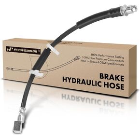 A-Premium Front Driver Brake Hydraulic Hose Compatible with Select Jeep and Dodge Models - Liberty 2008-2012, Nitro 2007-2011 - Replace# 52109851AD, 52125333AB