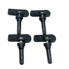 TPMS Sensor,Tire Pressure Monitor System 4-Pack Chevy GMC Buick Cadillac Saturn Pontiac SAAB, Tire Pressure Monitoring System Replacement OE: 13586335 13598771, 315MHz 4pcs