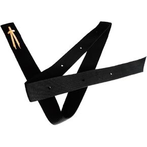 Black Nylon Saddle Replacement Cinch Strap