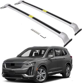 Aluminum Roof Cargo Rack for Cadillac XT6 2019-2023 2024 Roof Rack Cross Bars top Rail Luggage Carrier Accessories