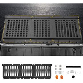 لوحة مولي متوافقة مع 2022 2023 2024 تويوتا تندرا 5.5 قدم سرير قصير شاحنة سرير لوحة تخزين خلفية منظم رف البضائع استبدال رف لملحقات تويوتا تندرا (لوحة مولي جانبية) in Kuwait