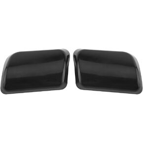 Headlight Washer Nozzle Cover, Keenso Car Headlamp Washer Nozzle Cover Cover Black for XC90 2003-2006 30698209 30698208