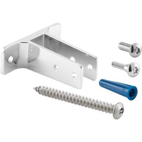 برايم لاين 656-4021-T، دعامة حائط ثنائية الأذن، مقاس 1 بوصة. الألواح، سبائك الزنك، مطلية بالكروم (عبوة واحدة) in Kuwait