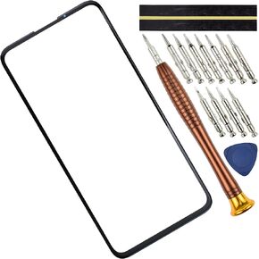 Glass Screen Replacement for Google Pixel 4a,Outer Glass Screen Black 5.81"