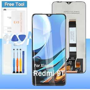 Screen Replacement for Xiaomi Redmi 9T /Poco M3/ Note 9 4G J19S M2010J19SG M2010J19SY 6.53 inch LCD Display Touch Digitizer Assembly with Tools