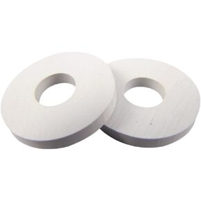 Danco 89057 Toilet Seat Hinge Washers, White, 1 Count (Pack of 1)