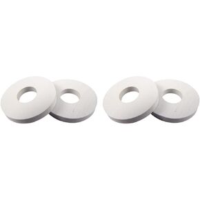 Danco 89057 Toilet Seat Hinge Washers, White, 1 Count (Pack of 1)
