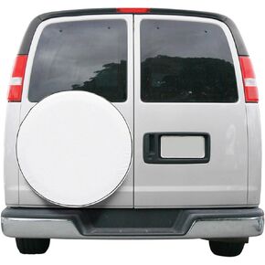 Classic Accessories Over Drive RV Wheel Covers, Wheels 18"-21" Diameter, 6.75" Tire Width, Snow White