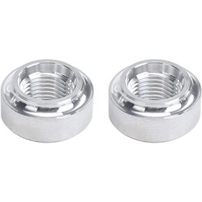 2PCS Female -8 AN Weld on Bung, Aluminum Weldable Fuel Tank Fitting