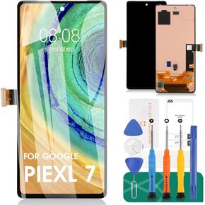 لاستبدال شاشة Google Pixel 7 لـ Google Pixel 7 أطقم إصلاح محول الأرقام LCD لشاشة Google Pixel 7 GVU6C استبدال تجميع الشاشة التي تعمل باللمس GQML3 Original