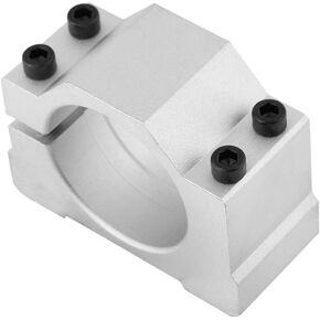 Spindle Motor Bracket Mounts Cast Aluminium Mount Spindle Clamp Bracket for 3 Dimensional Printing CNC Engraving Millng Machine(65mm)