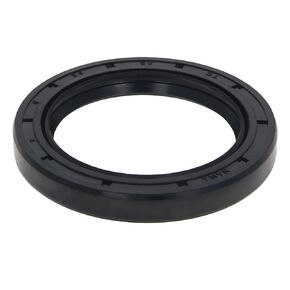 Othmro Oil Seal, TC 35mmx72mmx10mm Nitrile Rubber Cover Double Lip with Spring for Bearing Shaft, Wheel Axle Shaft Oil Seal Rear Main Seal Replace 1pcs Black