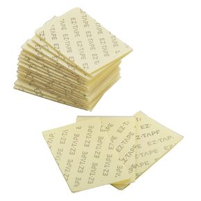 شريط EZ-Tape متعدد الأغراض مربع نانو مزدوج الجوانب، شريط لاصق شفاف قابل للإزالة، مقبض سجاد، 2.75 بوصة × 2 بوصة، 20 قطعة
