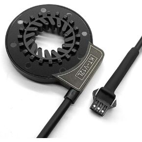 MUSELK Ebike KT V12-L Double Hall Pedal Assist Sensor，Electric Bike Left Crank 12 magents PAS System Assistant Sensor
