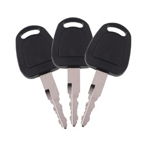F900 5-F900 lgnition Keys Replacement for Daewoo Doosan Terex and Bobcat Excavator E55W E57W E60 E62 E63 E80 E85 K1009605 K1009605 (3 Pack)