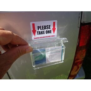 Source One Outdoor Business Card Holder Premium Quality