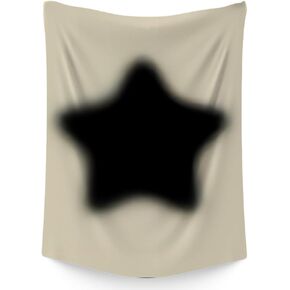 FADALO Downtown Girl Y2k Picture Tapestry,Aesthetic Geometric Stars Tapestry,Vintage Trendy Decorative Tapestry for Women Girls Wall Hanging for Living Room Bedroom Dorm,51x59Inches