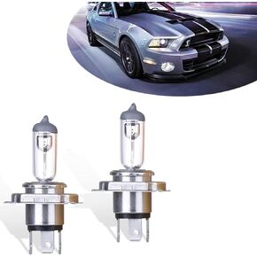 2 PCS Car 880-27W Halogen Bulb, 12V Super Penetrating Quartz Lamp Low Beam High Beam Light, Easy to Plug Original Halogen Bulb Replacement Parts, Universal Car Lighting Accessories (White)
