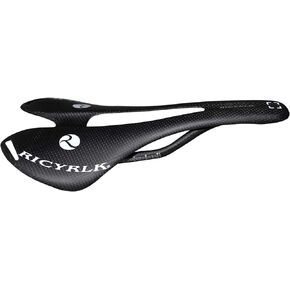 3K Full Carbon Super Light Road Bike Seat Carbon Fiber Cycling Bicycle MTB Saddles Seat for Womens and Mens Front Seat