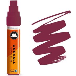 MOLOTOW ONE4ALL Acrylic Paint Marker, 15mm, Shock Blue Middle, 1 Each (627.205)