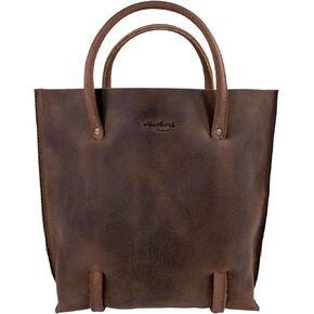 Heather's, Evening Bag for Women, Clutch Purse, Stylish Formal Handbag, Full Grain Leather, Handmade, Bourbon Brown in Kuwait