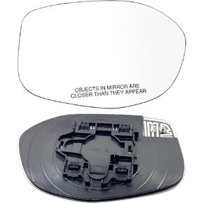 Passenger Right Side Heated Mirror Glass with Rear Holder Fit Compatible with 2014 2015 2016 2017 Honda Odyssey Mirrors,Side Mirror Glass Replace 76203-TK8-A51 76203-TK8-A41