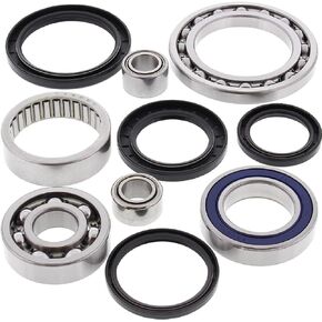 All Balls Racing 25-2030 Rear Differential Bearing Seal Kit Compatible with/Replacement for Yamaha YFB250 YFM250 YTM225