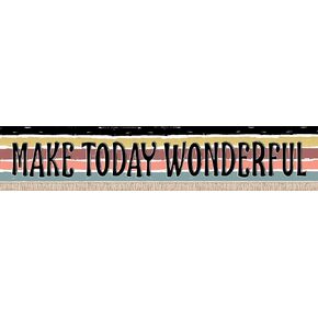 Teacher Created Resources Wonderfully Wild Make Today Wonderful Banner