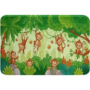 Feelyou Dolphin Bathroom Rugs Ocean Marine Theme Bath Mats for Bathroom Non Slip Floor Mats Ultra Thick Soft Microfiber Sea Turtle Door Mats for Kitchen Bedroom Decor Bathroom Accessories